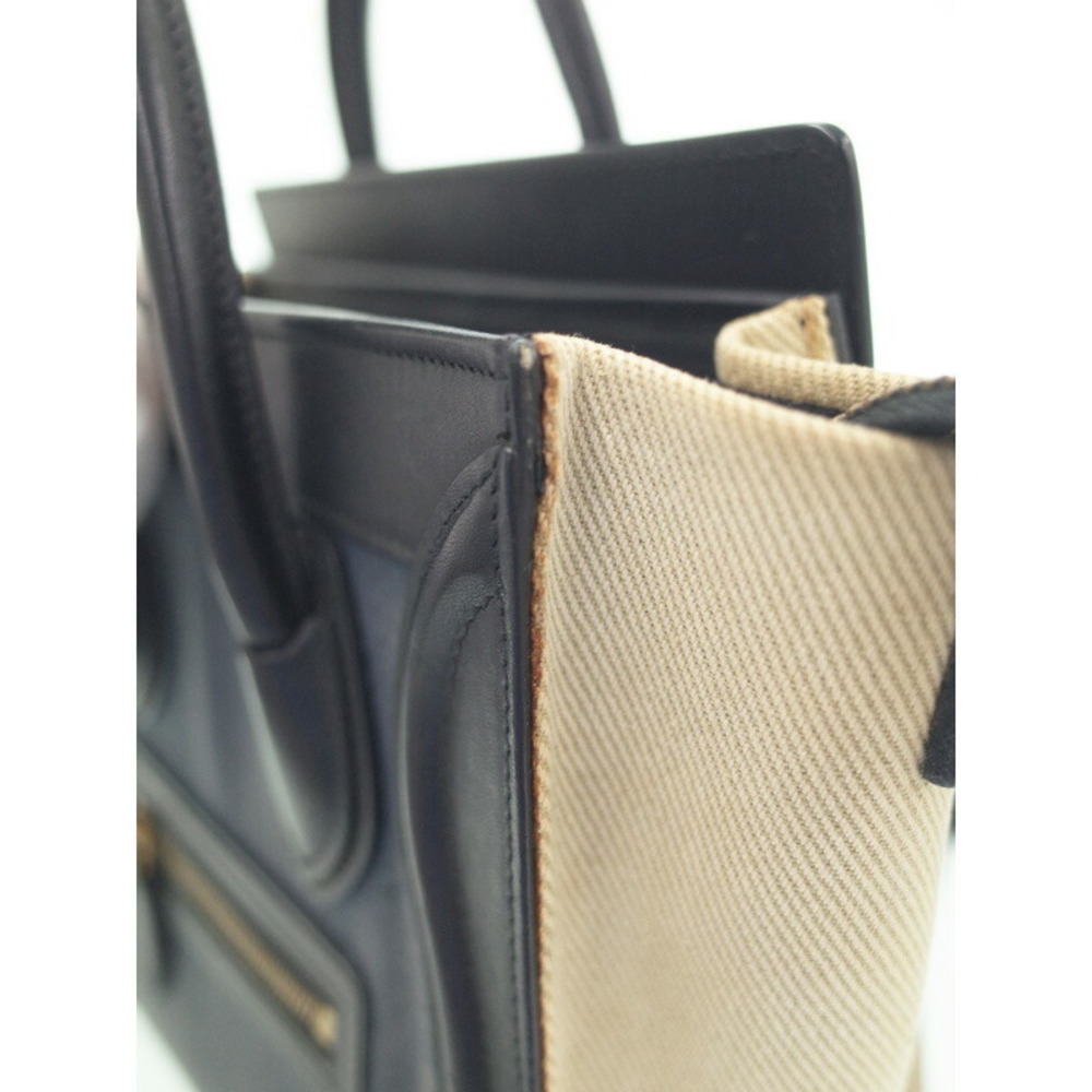 Celine Leather Shoulder Bag Shopper - Picture 4 of 9